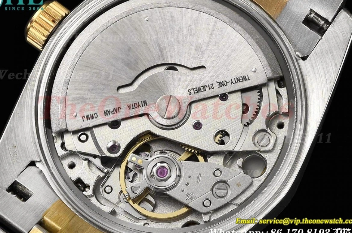 Rmn YG Green SS MY8215 31mm Datejust 278273 GDF 0316